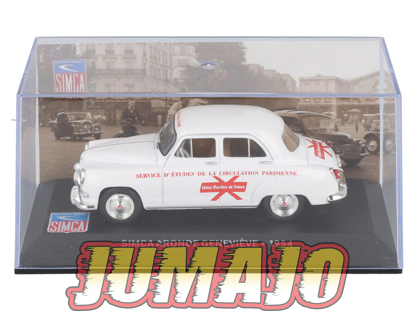 SIM83 Voiture 1/43 IXO Altaya SIMCA : SIMCA Aronde Geneviève 1954