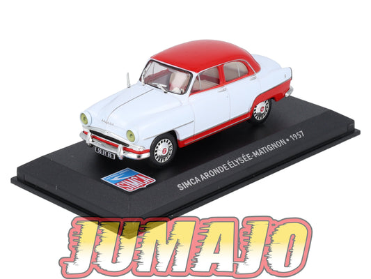 SIM85 Voiture 1/43 IXO Altaya SIMCA : SIMCA Aronde Elysee Matignon 1957