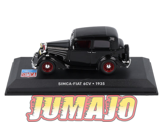 SIM8 Voiture 1/43 IXO Altaya SIMCA : SIMCA Fiat 6CV 1935