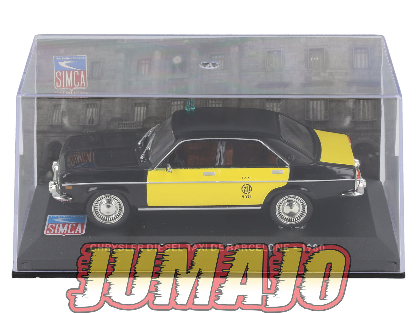 SIM90 Voiture 1/43 IXO Altaya SIMCA : CHRYSLER Diesel-Taxi de Barcelone 1980