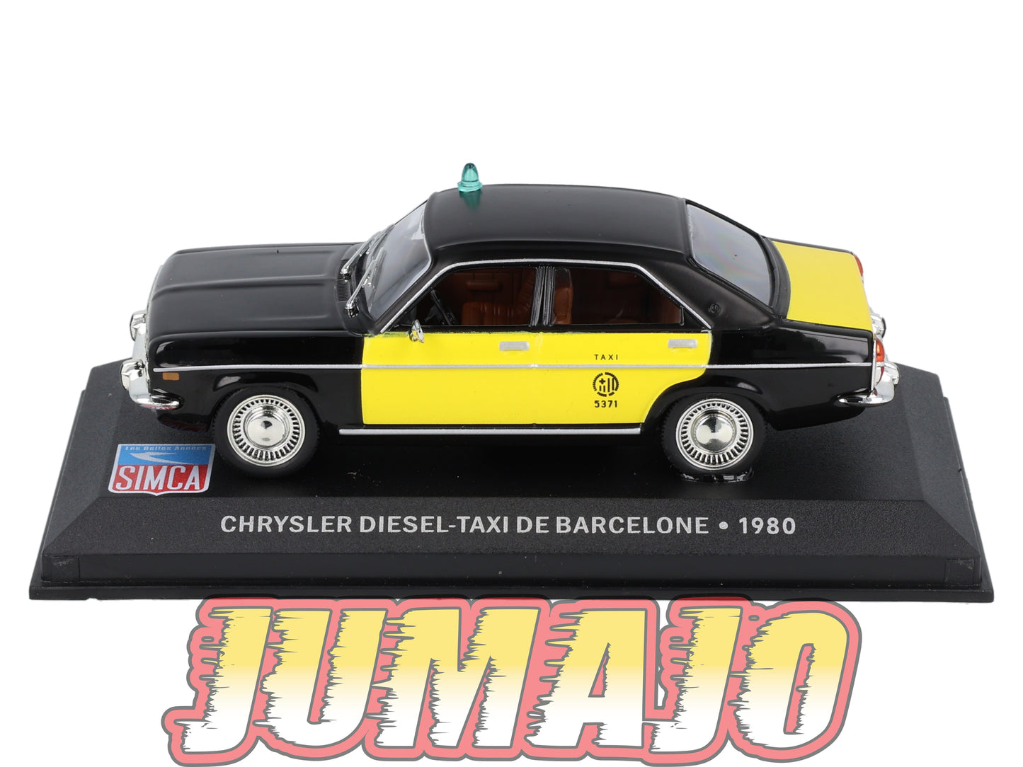 SIM90 Voiture 1/43 IXO Altaya SIMCA : CHRYSLER Diesel-Taxi de Barcelone 1980