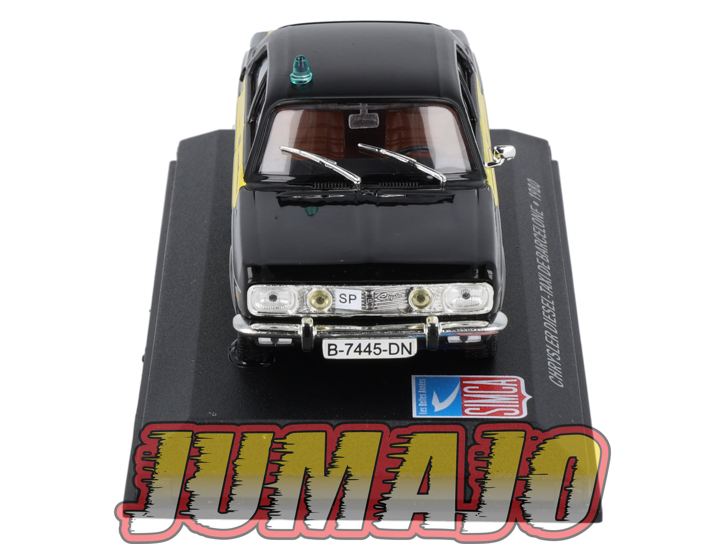 SIM90 Voiture 1/43 IXO Altaya SIMCA : CHRYSLER Diesel-Taxi de Barcelone 1980