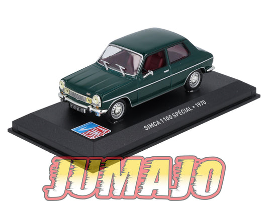 SIM92 Voiture 1/43 IXO Altaya SIMCA : SIMCA 1100 Spécial 1970