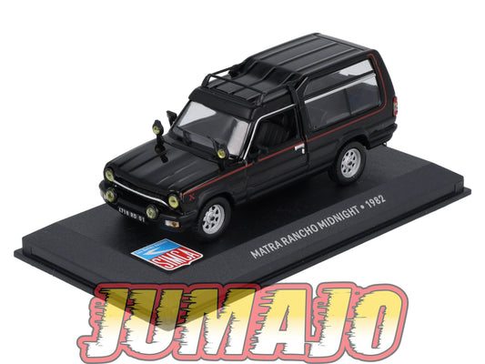 SIM98 Voiture 1/43 IXO Altaya SIMCA : MATRA Rancho Midnight 1982