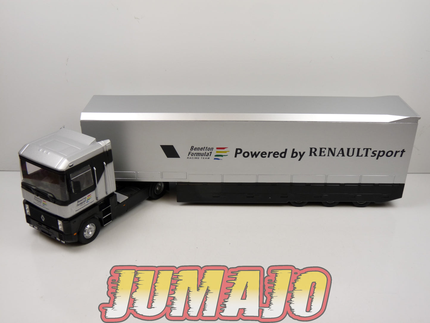 SMI5 SEMI REMORQUE 1/43 Centauria IXO : Renault TR350 Benetton F1 team