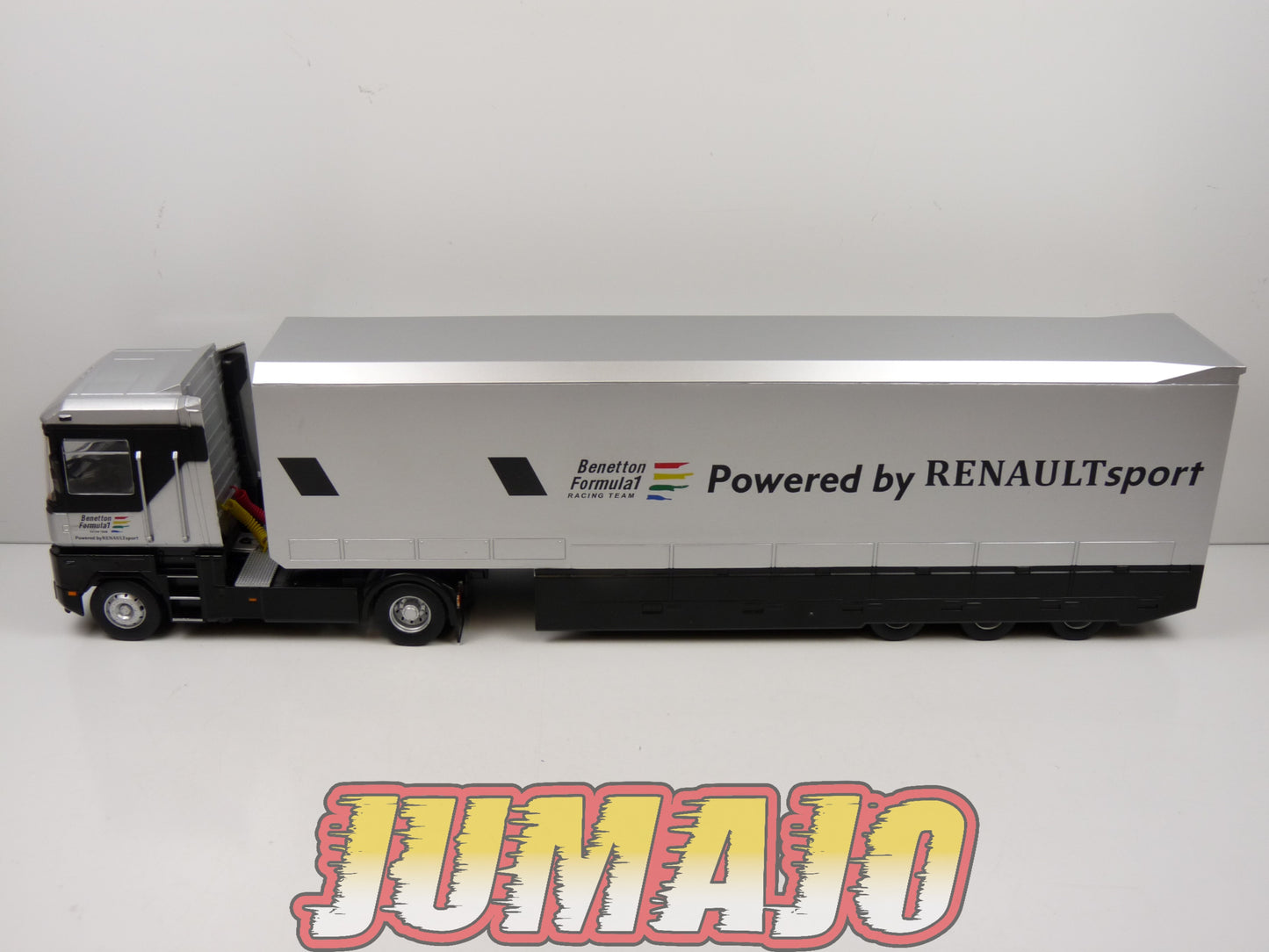 SMI5 SEMI REMORQUE 1/43 Centauria IXO : Renault TR350 Benetton F1 team