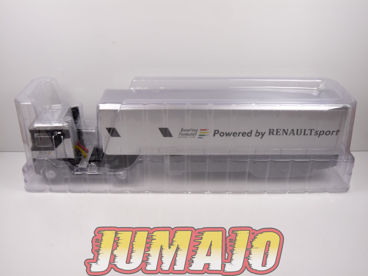 SMI5 SEMI REMORQUE 1/43 Centauria IXO : Renault TR350 Benetton F1 team