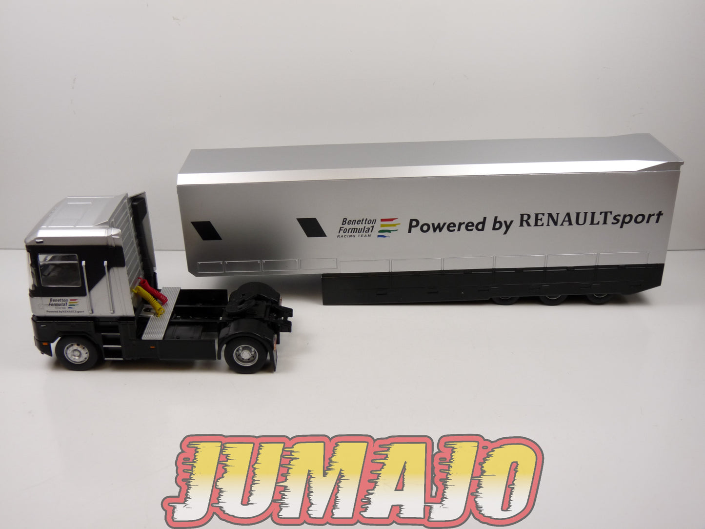 SMI5 SEMI REMORQUE 1/43 Centauria IXO : Renault TR350 Benetton F1 team