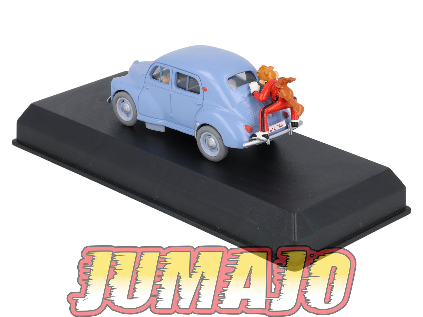SPI3 Voiture 1/43 Collection SPIROU : RENAULT 4CV la mauvaise Tête