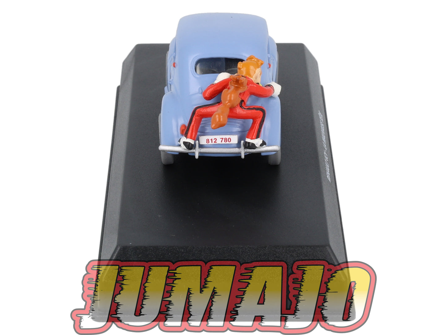 SPI3 Voiture 1/43 Collection SPIROU : RENAULT 4CV la mauvaise Tête
