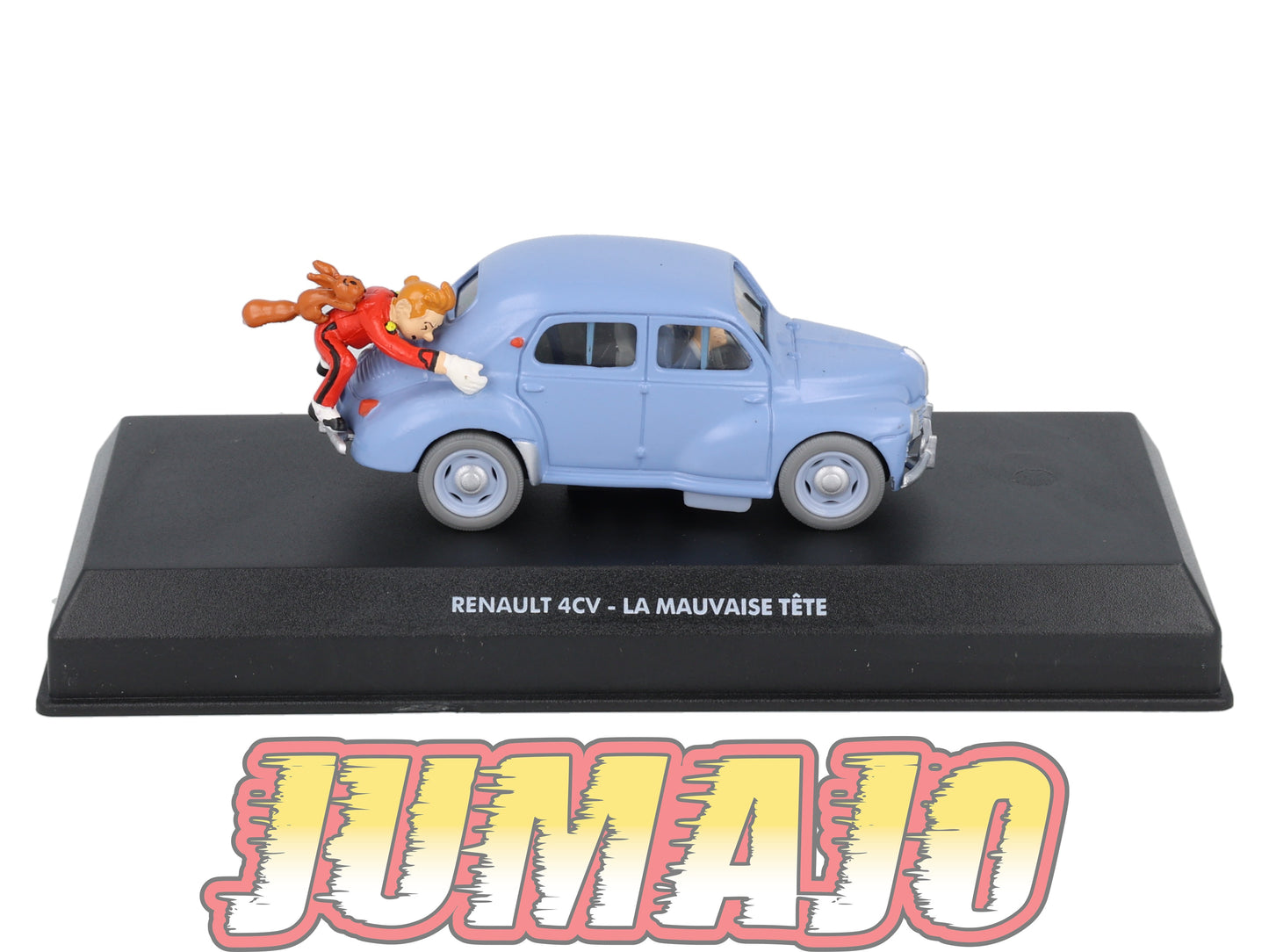 SPI3 Voiture 1/43 Collection SPIROU : RENAULT 4CV la mauvaise Tête
