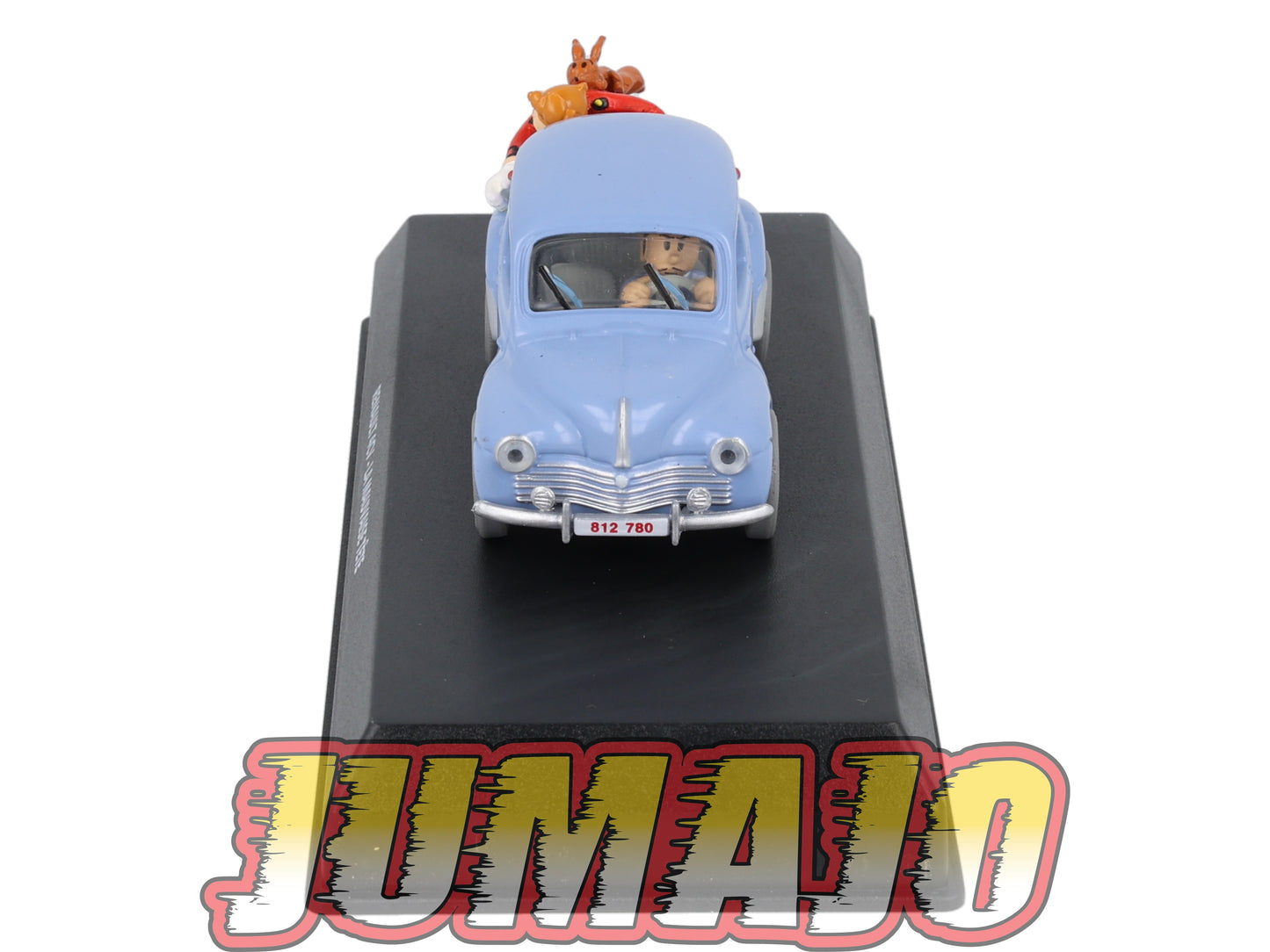 SPI3 Voiture 1/43 Collection SPIROU : RENAULT 4CV la mauvaise Tête