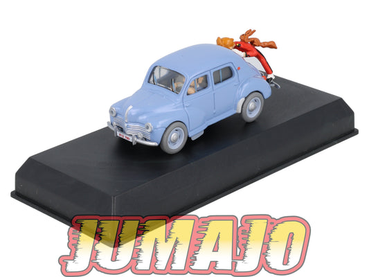SPI3 Voiture 1/43 Collection SPIROU : RENAULT 4CV la mauvaise Tête