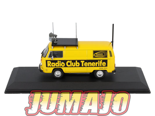 SSP32 1/43 SALVAT véhicules Livraison ESPAGNE : VOLKSWAGEN T2 1973 Radio club Ténérife