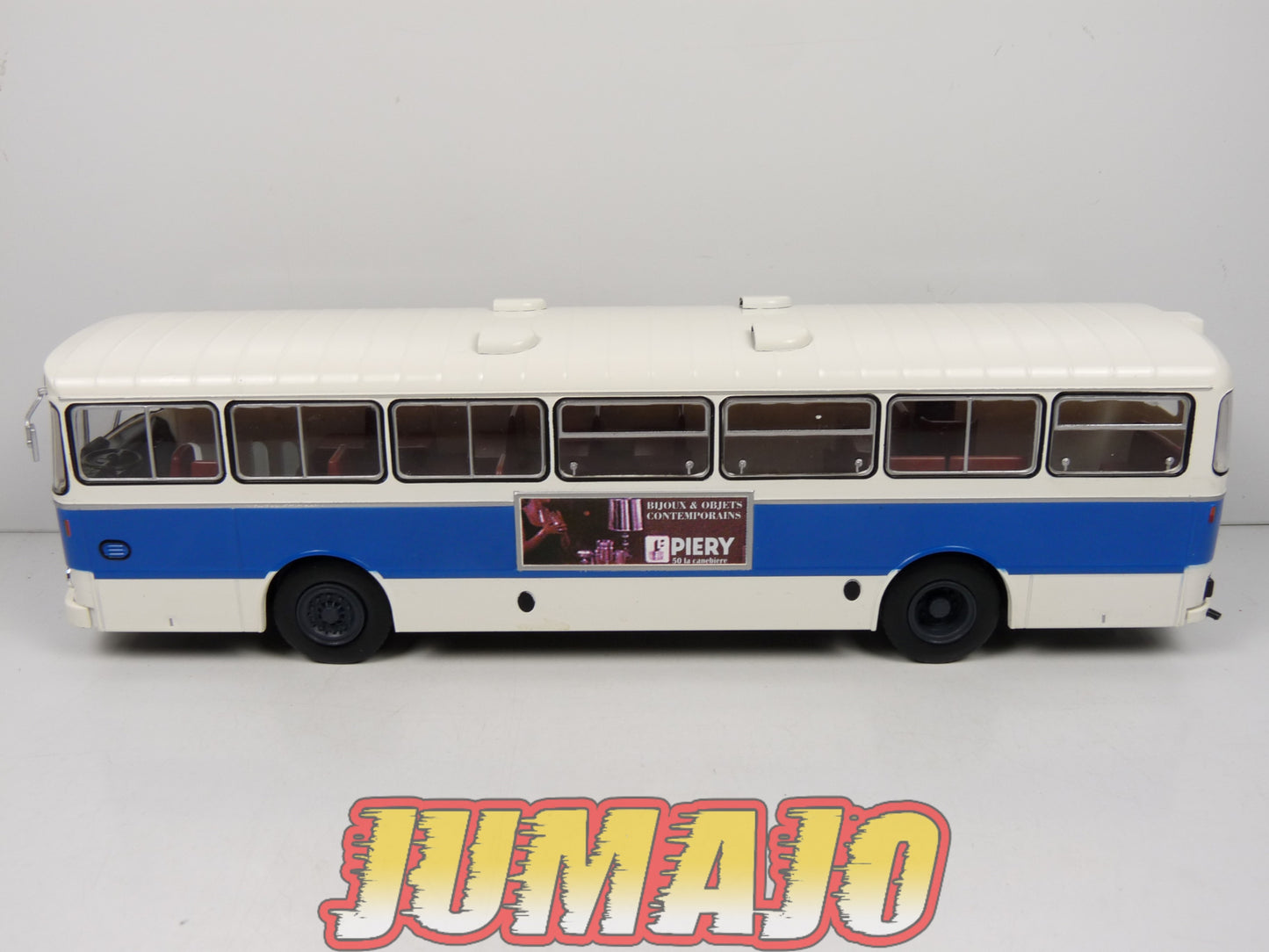 SUB104 Bus 1/43 IXO Hachette BERLIET PH100 RATVM Marseille 1962 n°80 France