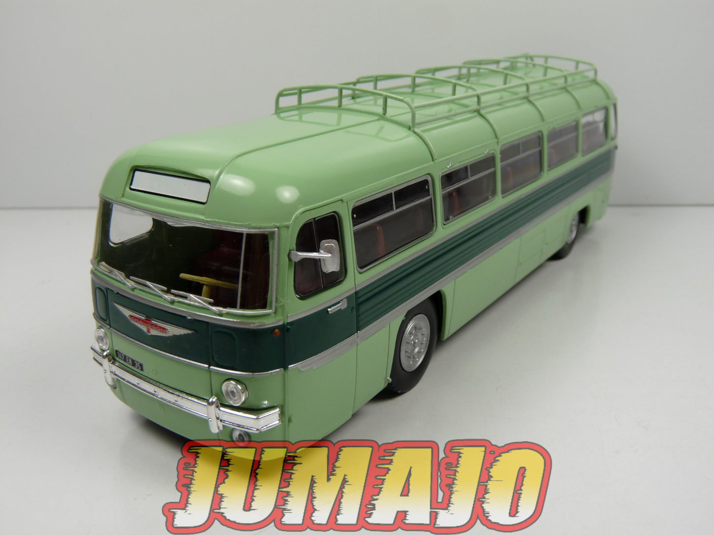 SUB108 BUS IXO Hachette 1/43 : CHAUSSON ANG Transport ORAIN France 1953