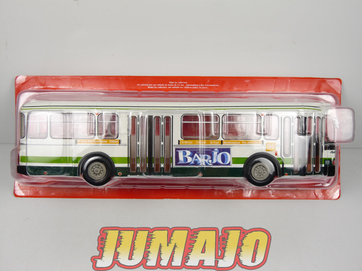 SUB109 Bus 1/43 IXO Hachette RENAULT VI SC10R Montparnasse RATP France