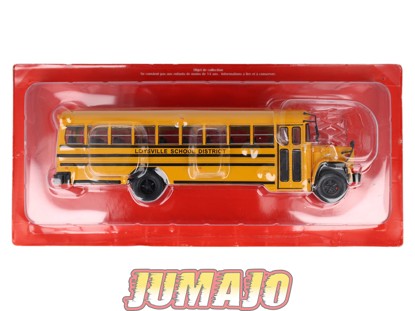 SUB10 Bus 1/43 IXO Hachette GMC School Bus Loysville School District