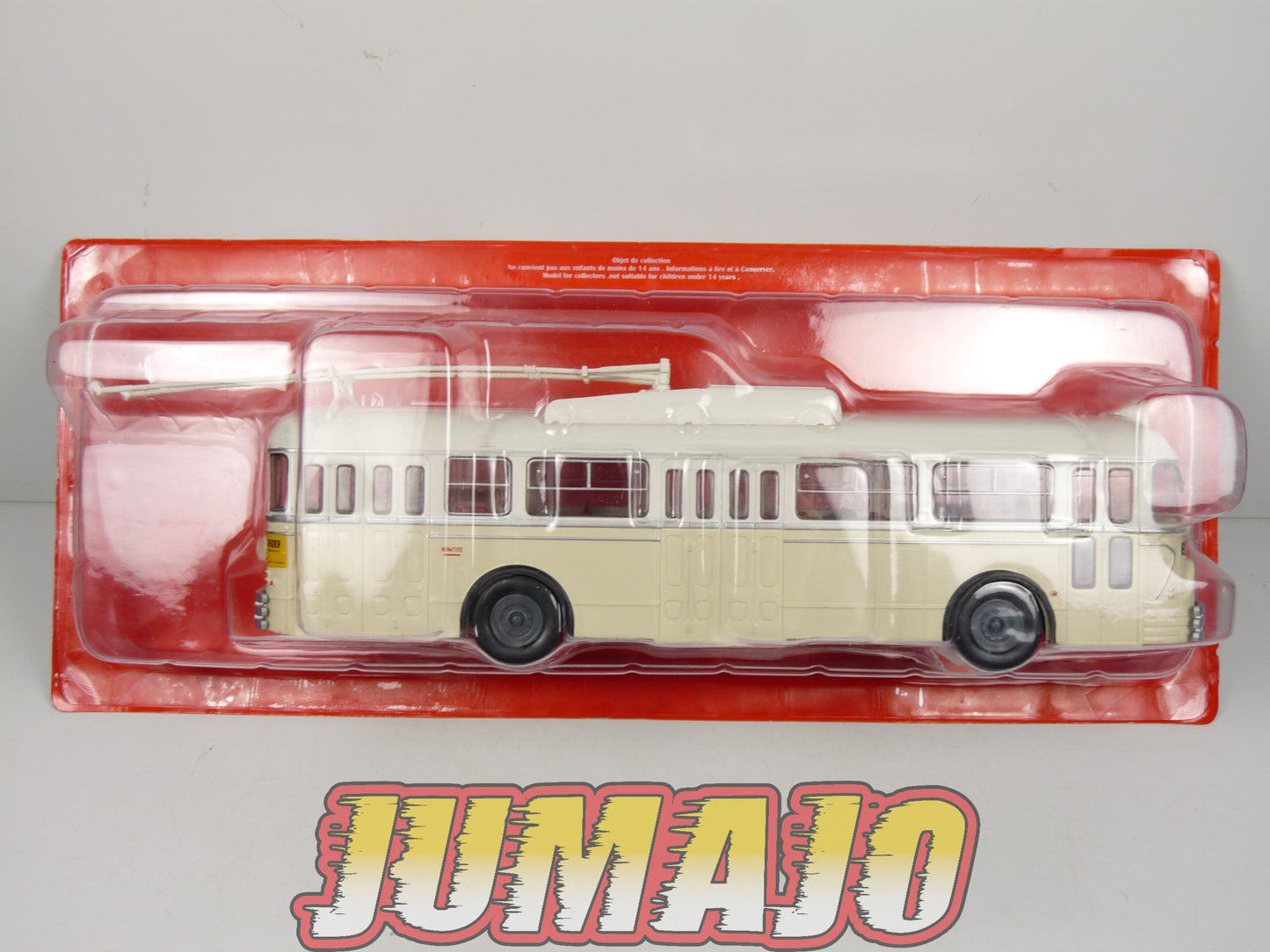 SUB110 Bus 1/43 IXO Hachette VETRA CHAUSSON APU Trolley Escaillon n°1 France