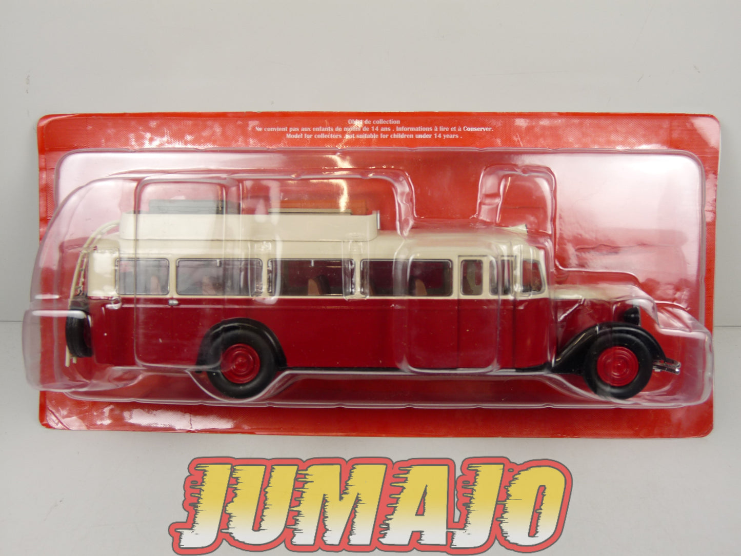 SUB112 Bus 1/43 IXO Hachette CITROEN T45 Paris porte-maillot n°40 France