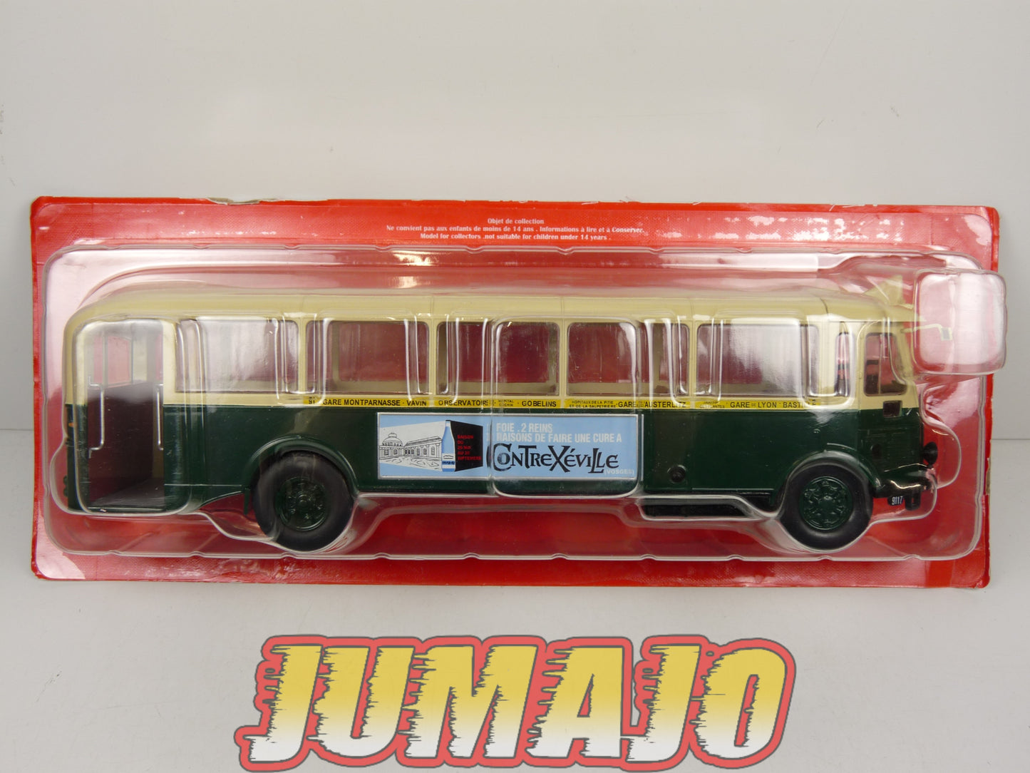 SUB115 Bus 1/43 IXO Hachette RENAULT RATP TN4H-Bla n°91 Bastille France 1936