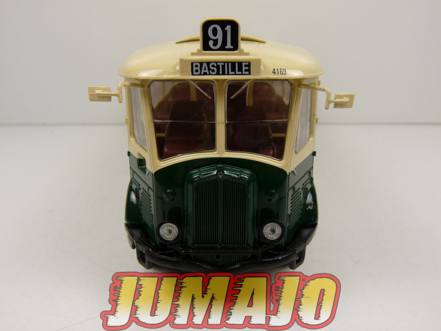 SUB115 Bus 1/43 IXO Hachette RENAULT RATP TN4H-Bla n°91 Bastille France 1936