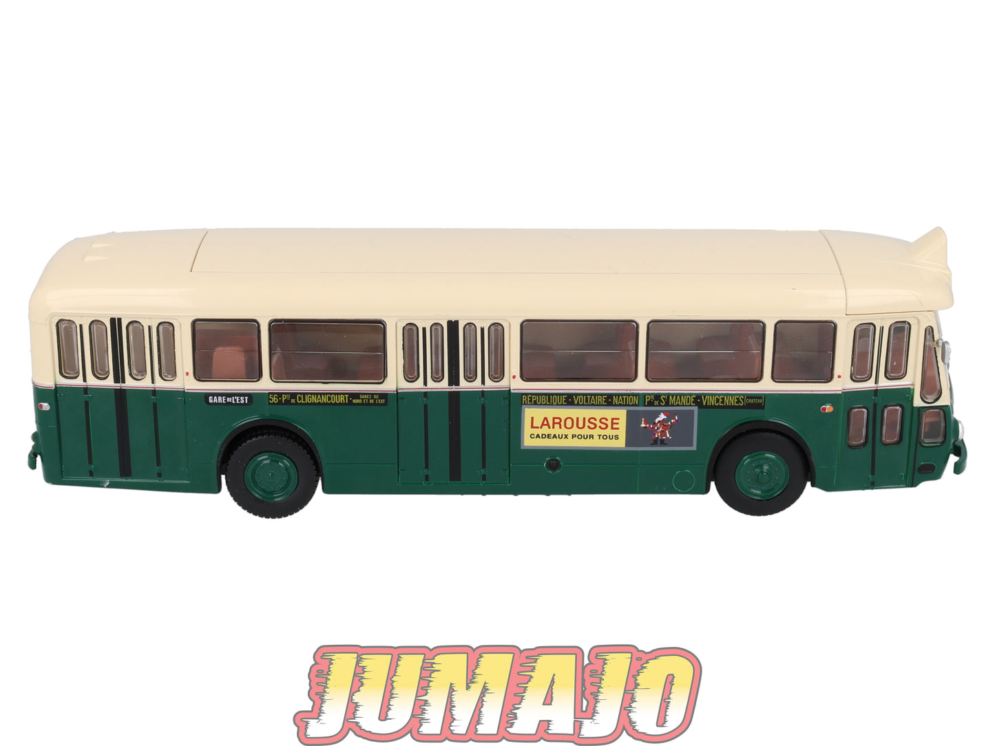 SUB13 Bus 1/43 IXO Hachette SOMUA OP5/3 Larousse n°56 Clignancourt