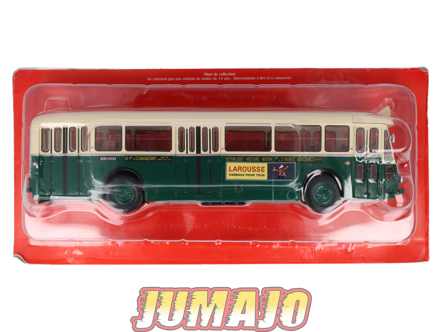 SUB13 Bus 1/43 IXO Hachette SOMUA OP5/3 Larousse n°56 Clignancourt