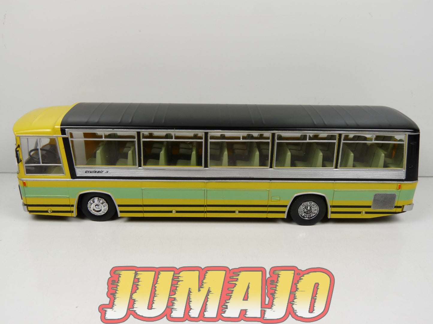 SUB15 BUS IXO Hachette 1/43 : BERLIET Cruisair 3 France
