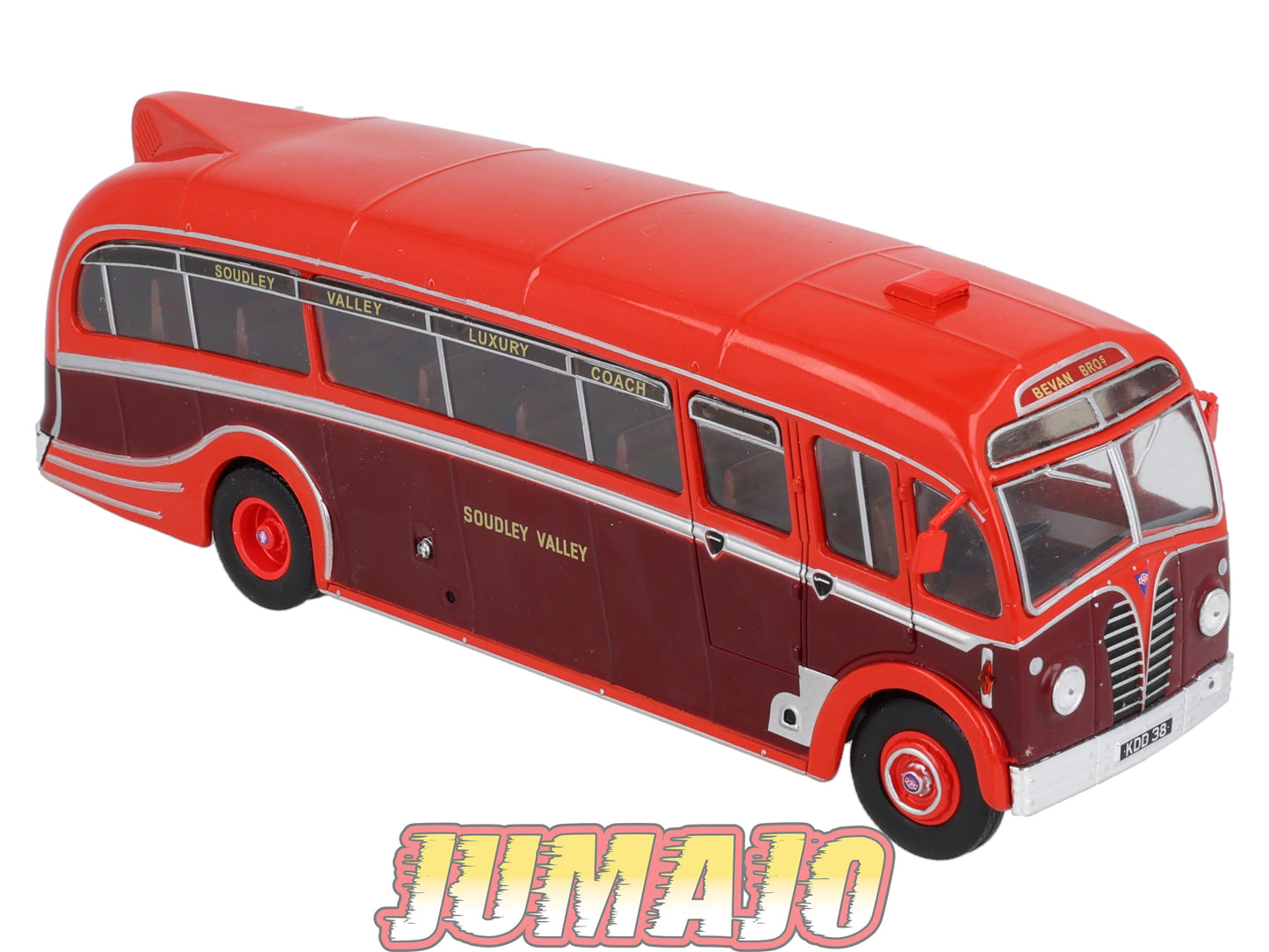 SUB16 Bus 1/43 IXO Hachette AEC Regal III Dorsal Fin Soudley Valley
