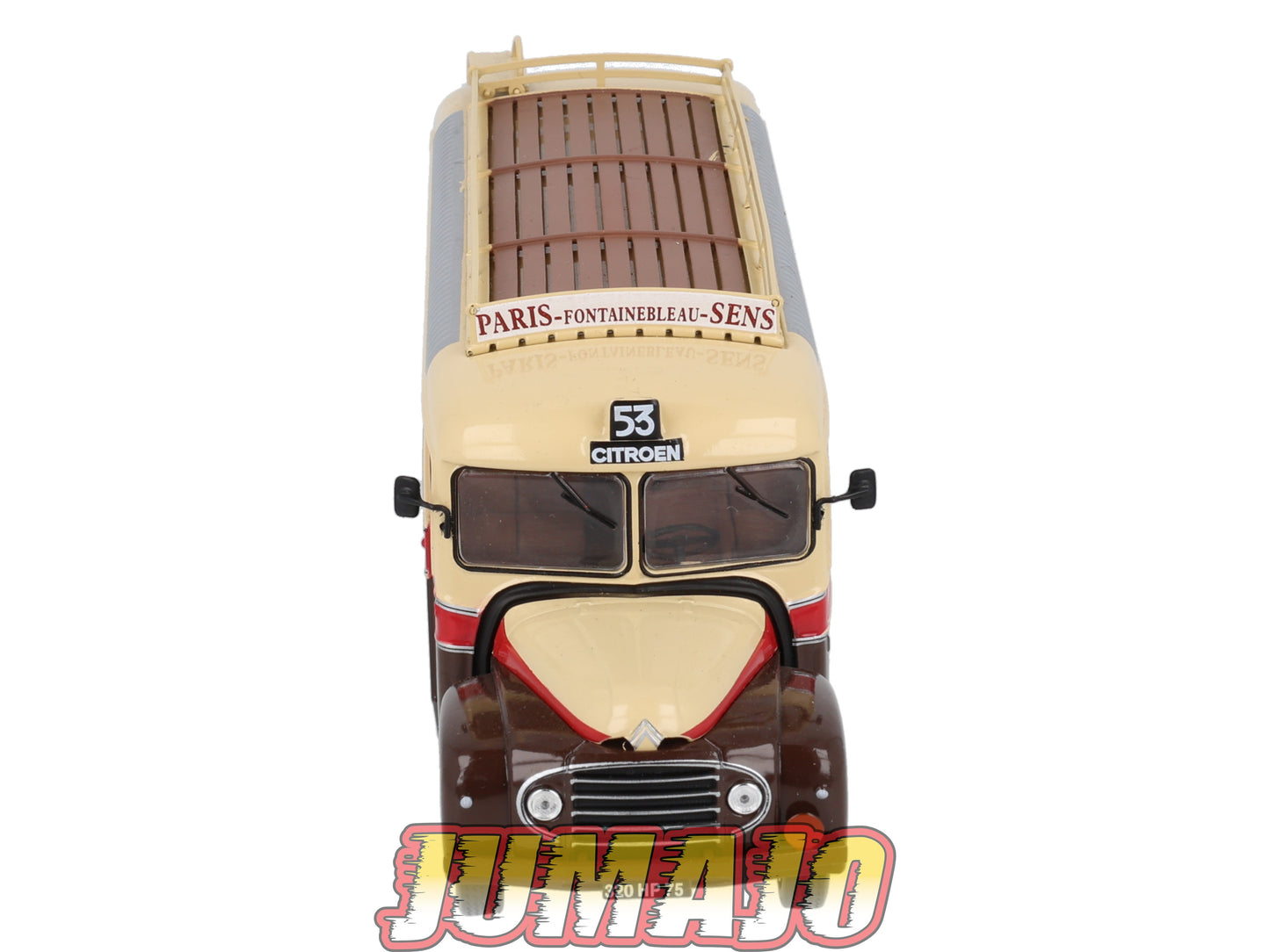 SUB18 Bus 1/43 IXO Hachette CITROEN 46 UAD Paris fontainebleau n°53