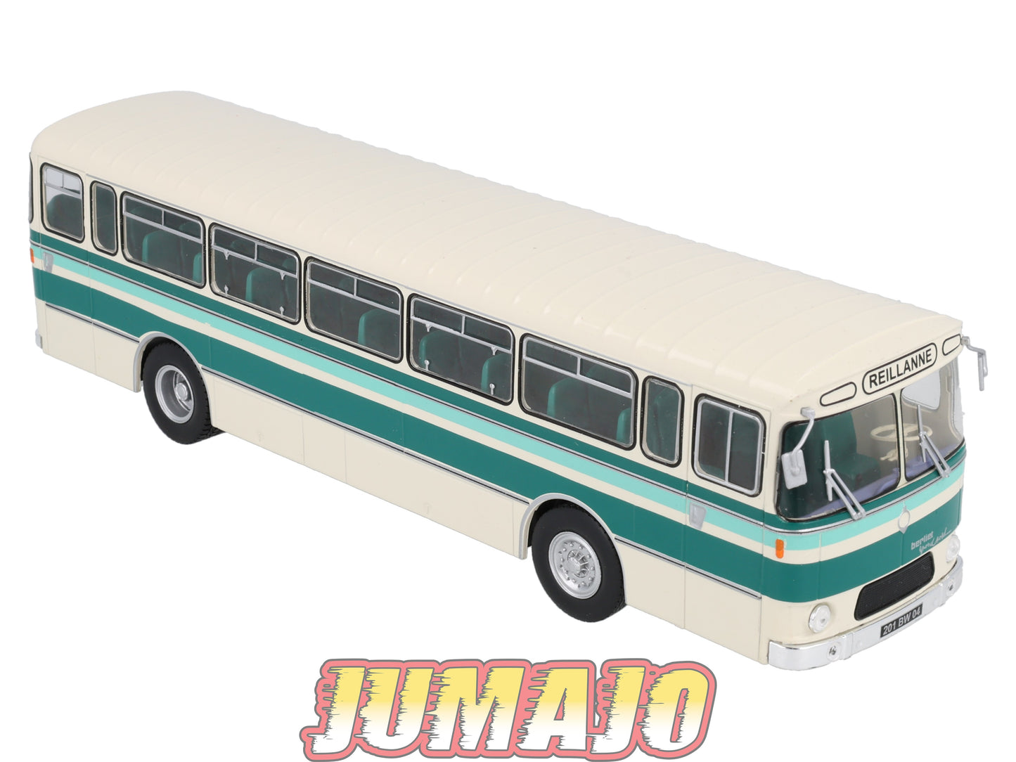 SUB23 Bus 1/43 IXO Hachette BERLIET PHL Grand Raid Reillanne
