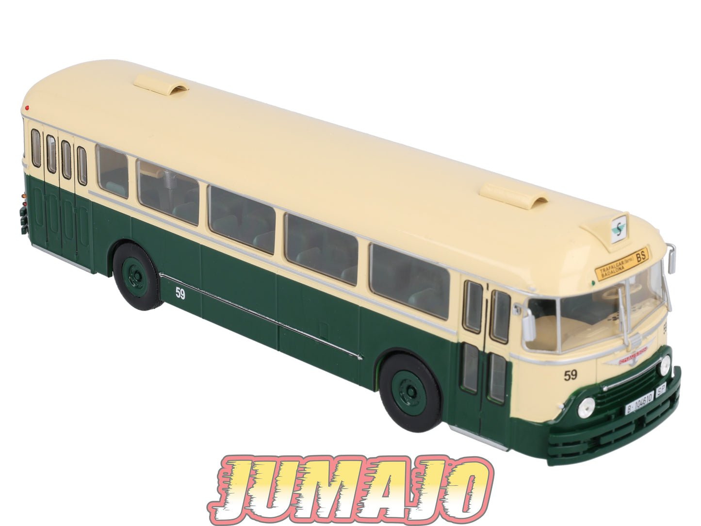 SUB27 Bus 1/43 IXO Hachette : CHAUSSON APV Espagne 1955