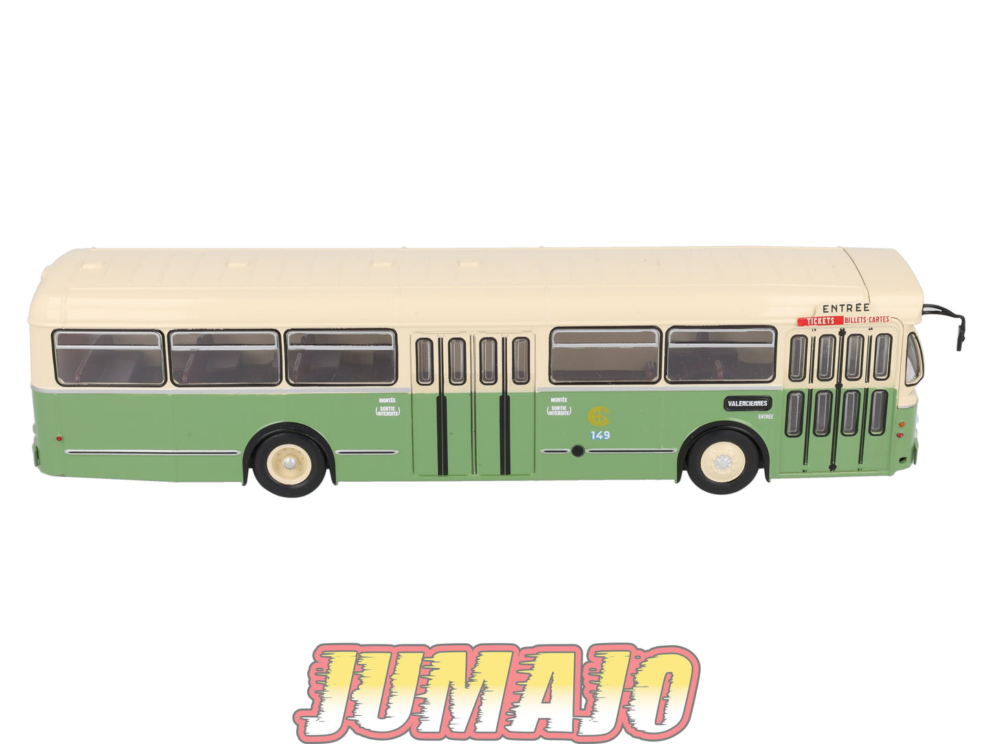 SUB28 Bus 1/43 IXO Hachette BROSSEL A92DAR n°149 Valenciennes