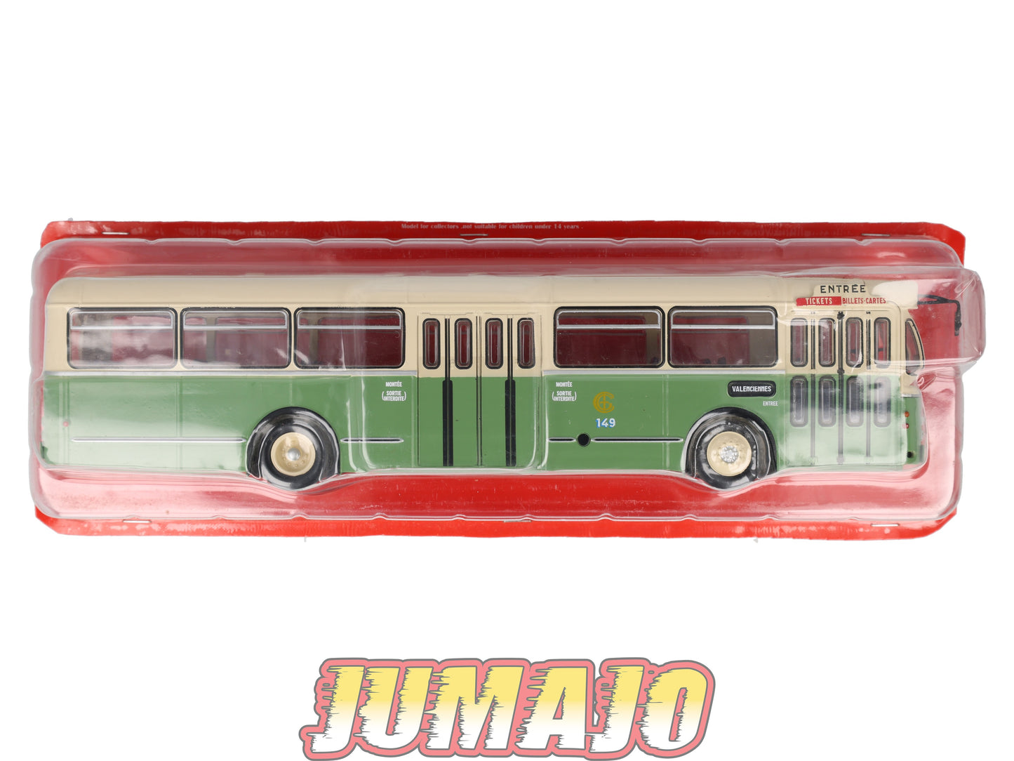 SUB28 Bus 1/43 IXO Hachette BROSSEL A92DAR n°149 Valenciennes