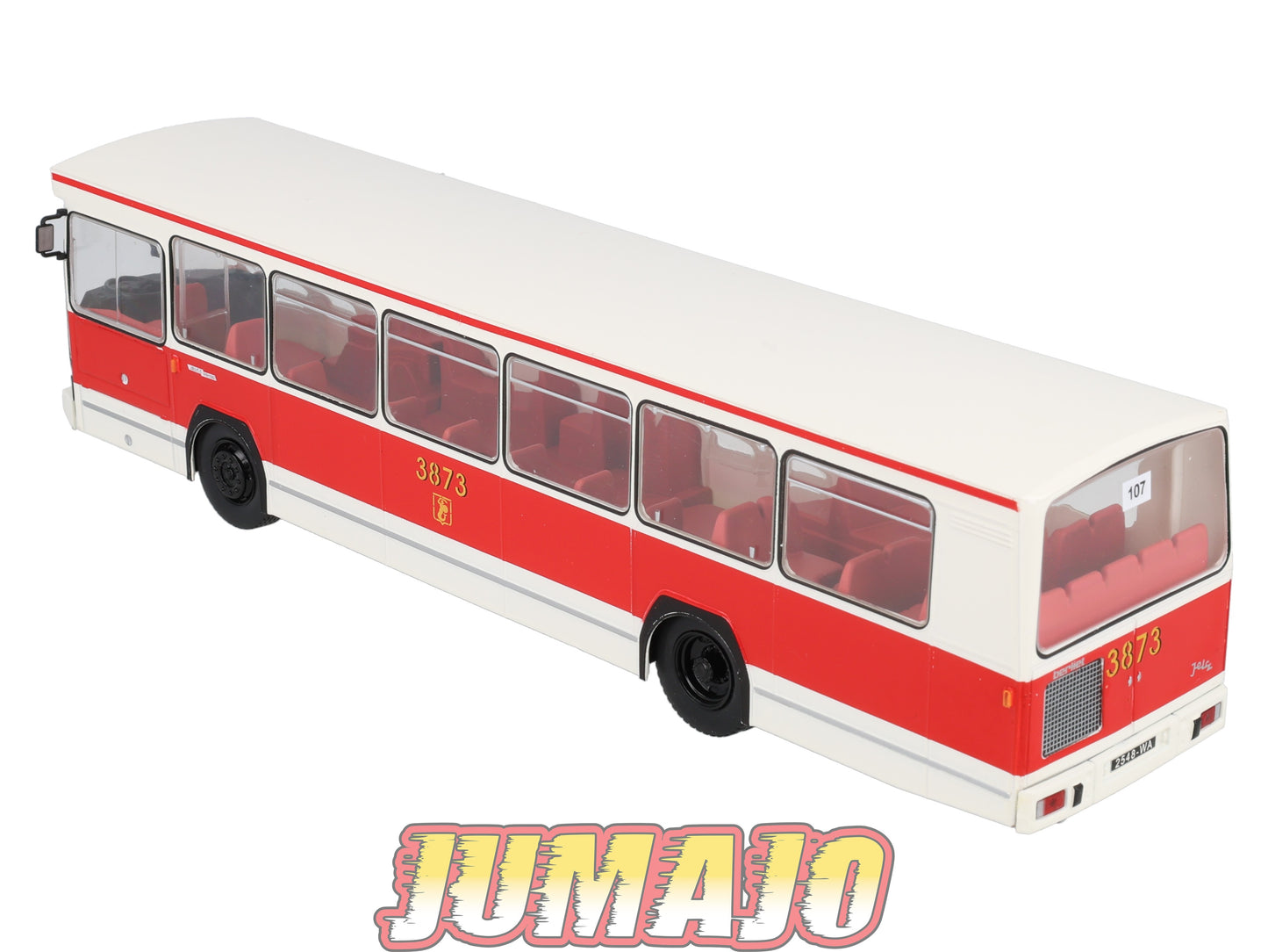 SUB34 Bus 1/43 IXO Hachette JELCZ BERLIET PR100 n°107 Dluga
