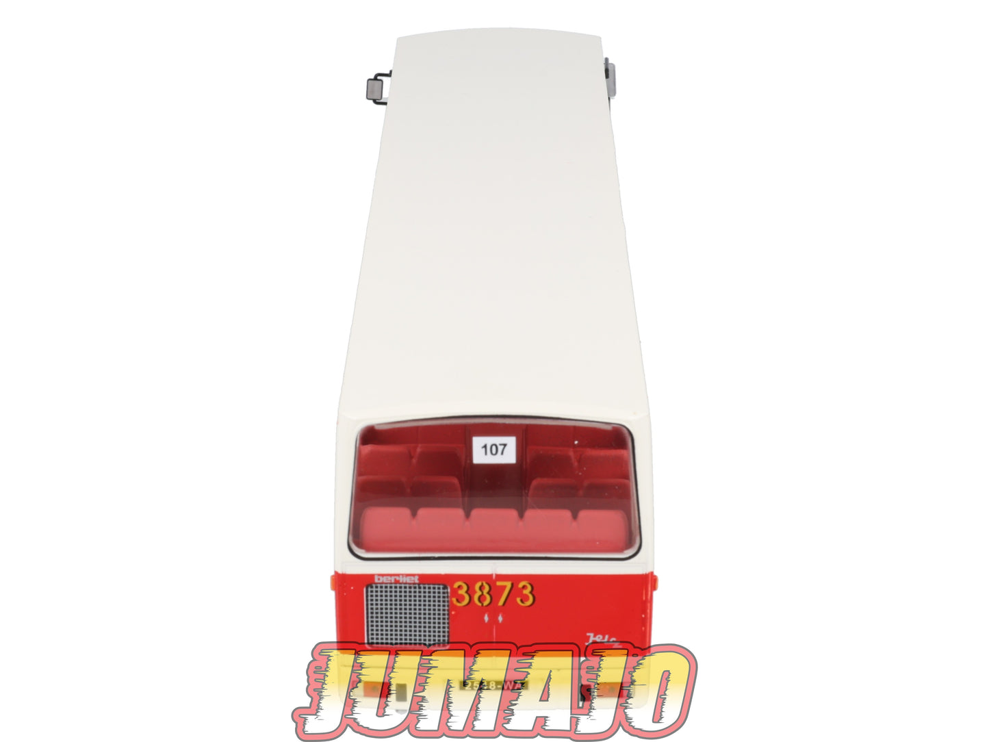 SUB34 Bus 1/43 IXO Hachette JELCZ BERLIET PR100 n°107 Dluga