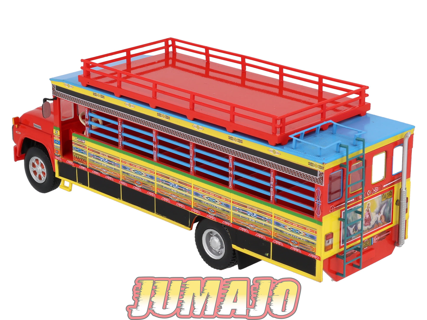 SUB43 Bus 1/43 IXO Hachette FORD F-600 Chiva El Barranquero