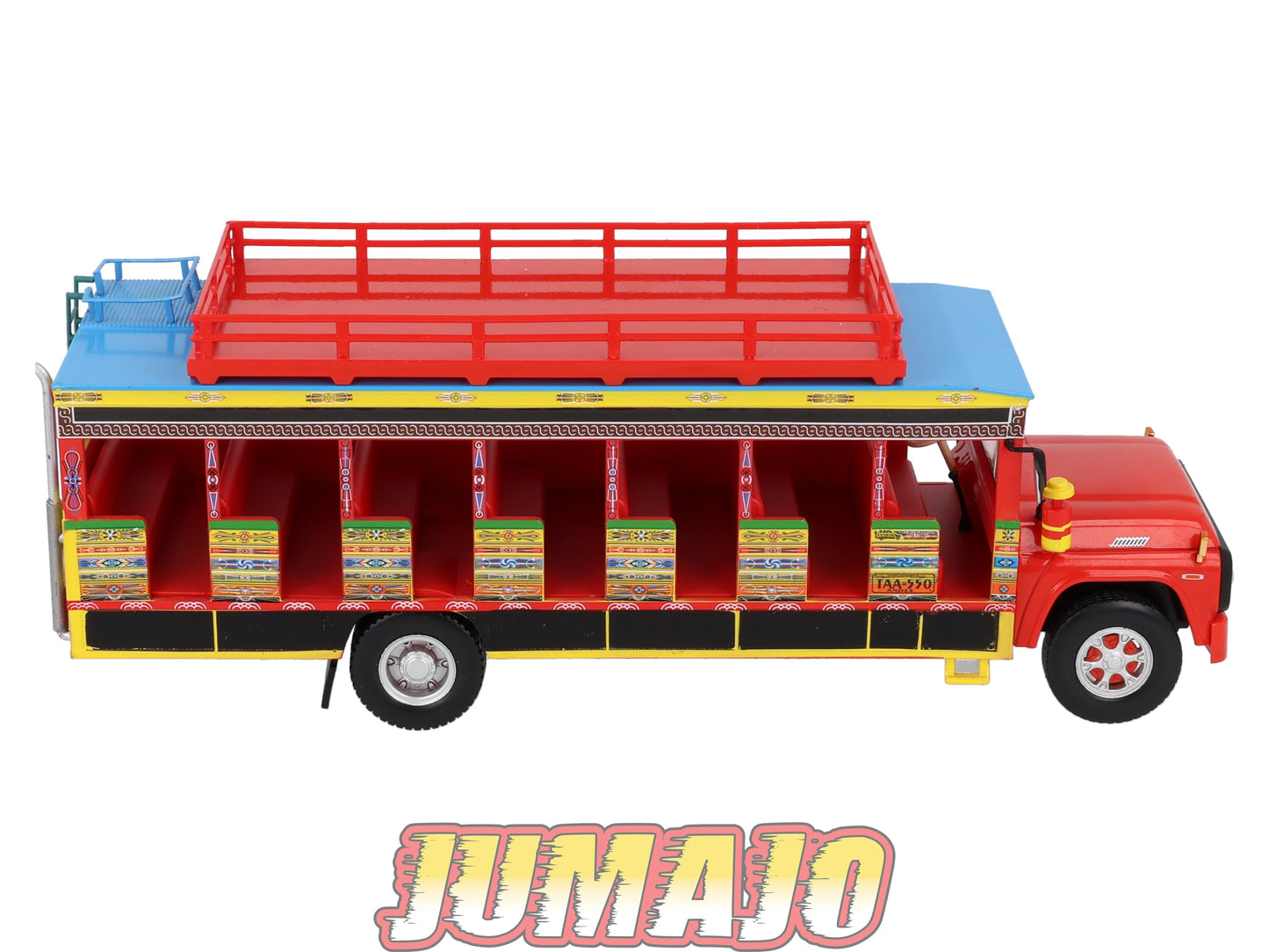 SUB43 Bus 1/43 IXO Hachette FORD F-600 Chiva El Barranquero