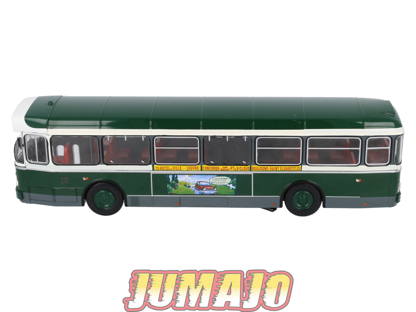 SUB47 Bus 1/43 IXO Hachette SAVIEM SC10U n°72 Hôtel de ville