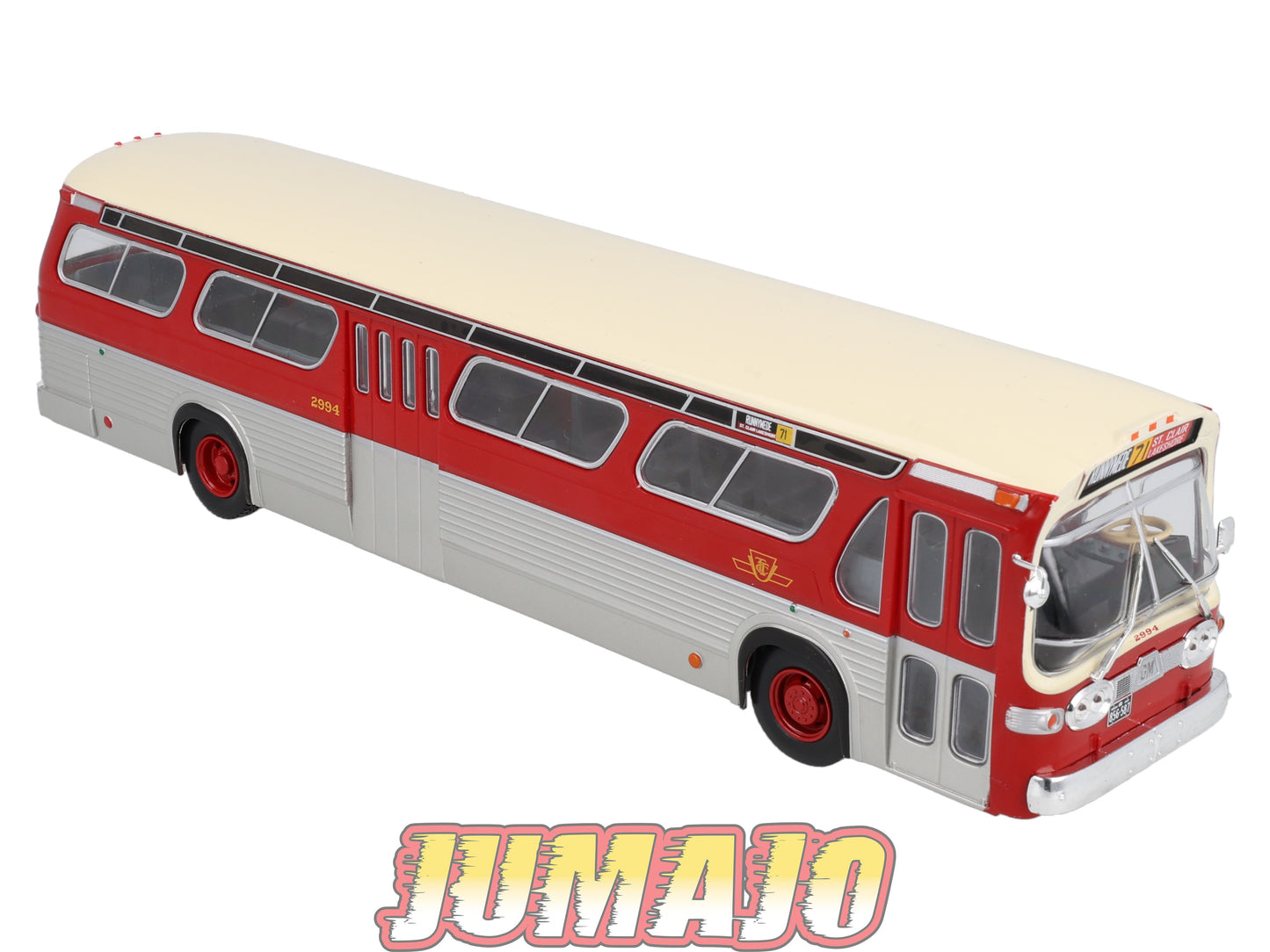 SUB48 Bus 1/43 IXO Hachette GENERAL MOTORS New Look n°71 Runnymede
