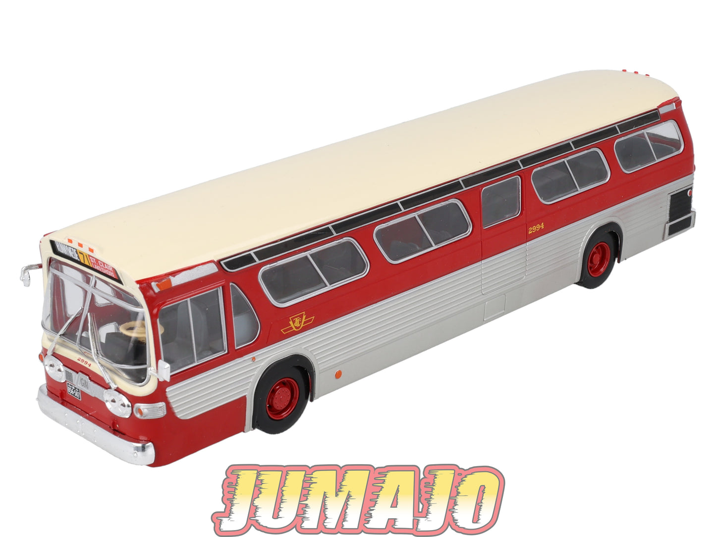 SUB48 Bus 1/43 IXO Hachette GENERAL MOTORS New Look n°71 Runnymede