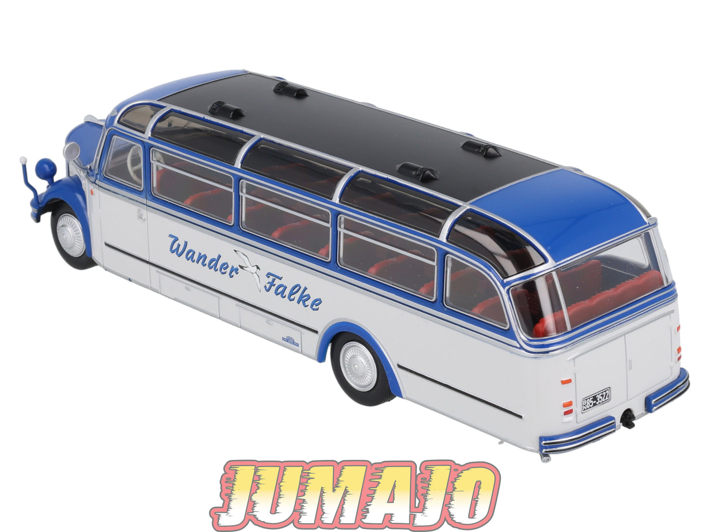 SUB49 Bus 1/43 IXO Hachette BORGWARD BO 4000 wander Falke