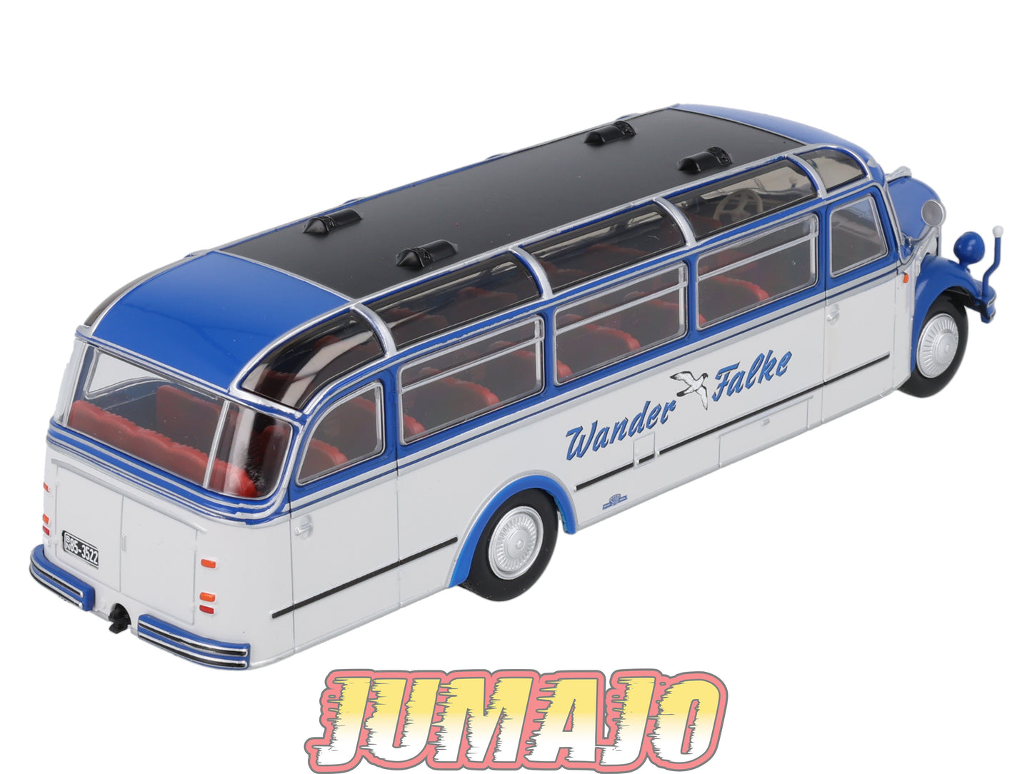 SUB49 Bus 1/43 IXO Hachette BORGWARD BO 4000 wander Falke