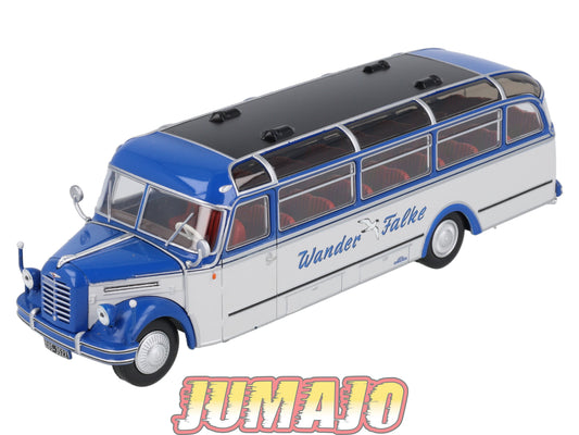 SUB49 Bus 1/43 IXO Hachette BORGWARD BO 4000 wander Falke