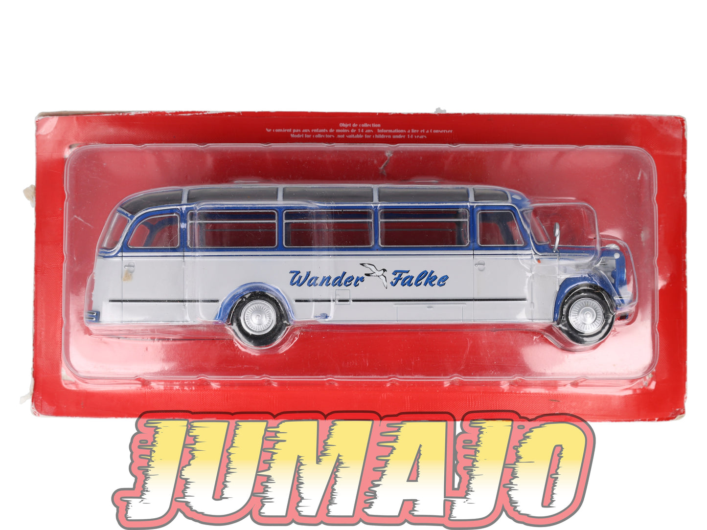 SUB49 Bus 1/43 IXO Hachette BORGWARD BO 4000 wander Falke