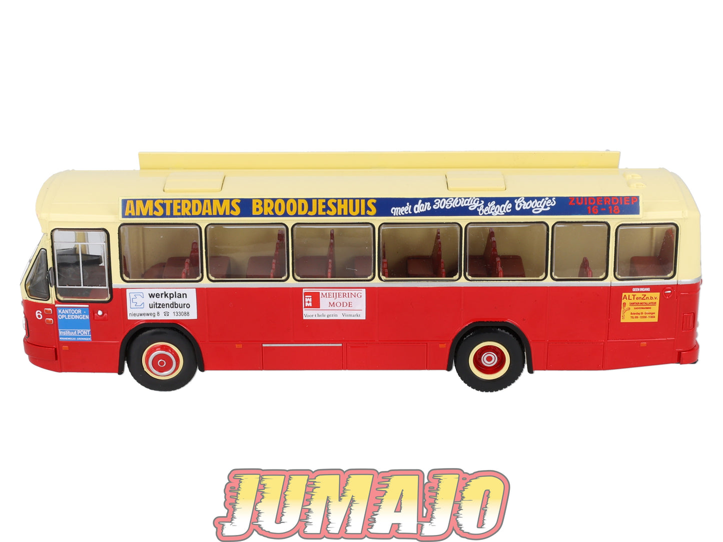 SUB51 Bus 1/43 IXO Hachette LEYLAND Verheul n°6 Vinkhuizen-noord