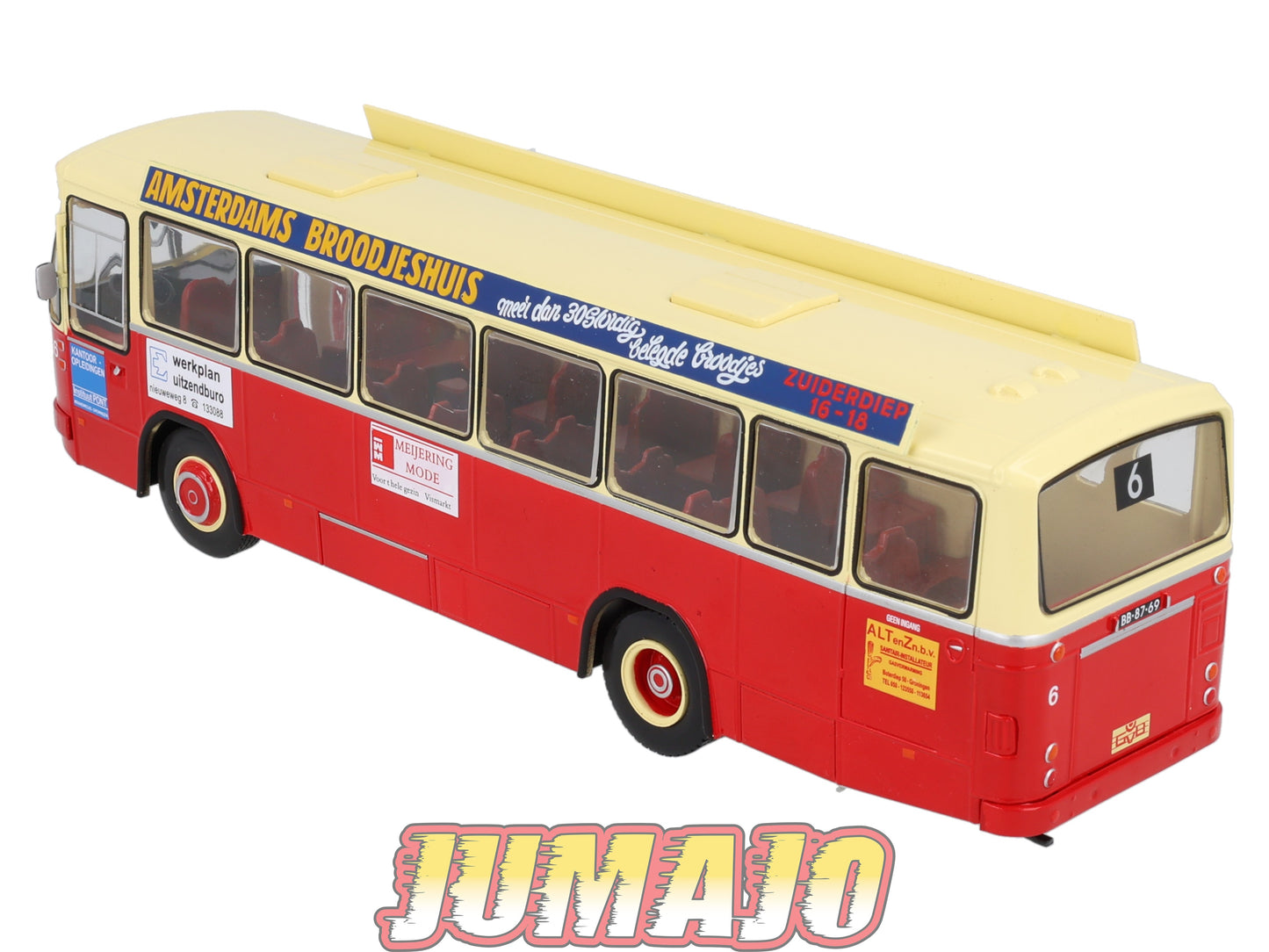 SUB51 Bus 1/43 IXO Hachette LEYLAND Verheul n°6 Vinkhuizen-noord