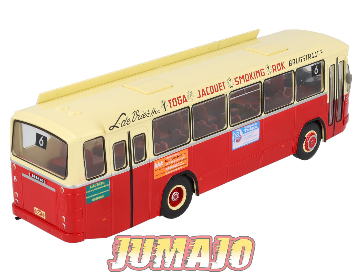 SUB51 Bus 1/43 IXO Hachette LEYLAND Verheul n°6 Vinkhuizen-noord