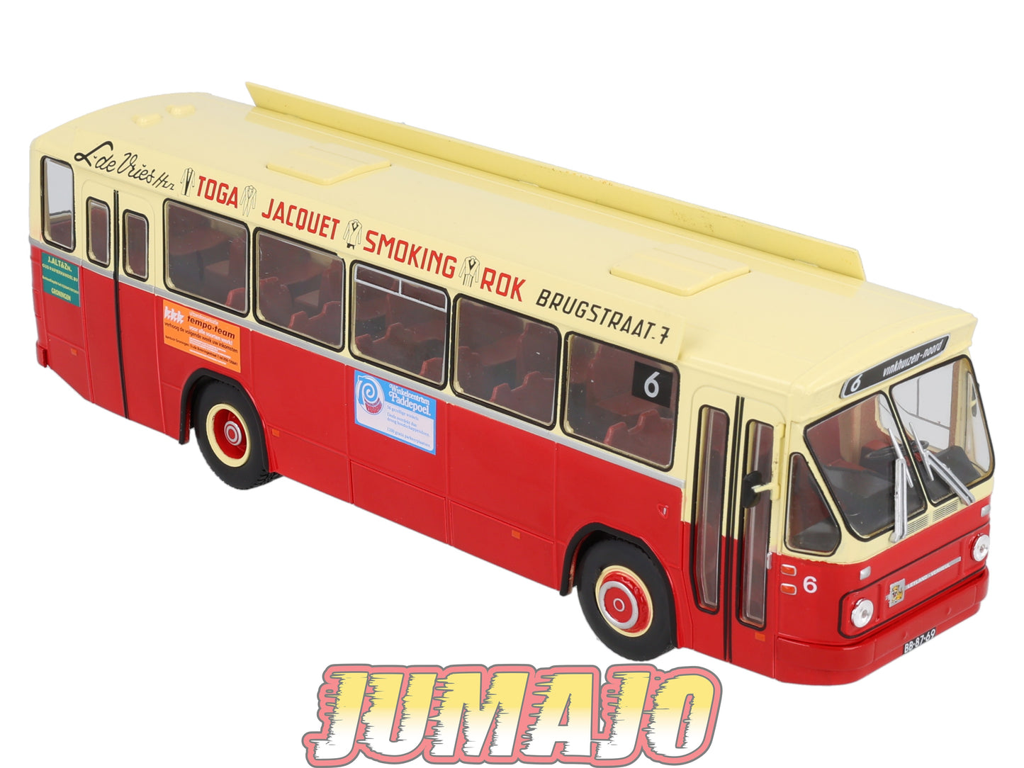 SUB51 Bus 1/43 IXO Hachette LEYLAND Verheul n°6 Vinkhuizen-noord